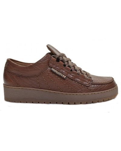 Mephisto Rainbow Shoes Mamouth 742/35 Desert Leather - Brown