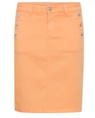 Fransa Lomax Skirt - Orange