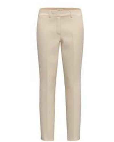 Marella Macario Trousers Size: 10, Col: - Natural