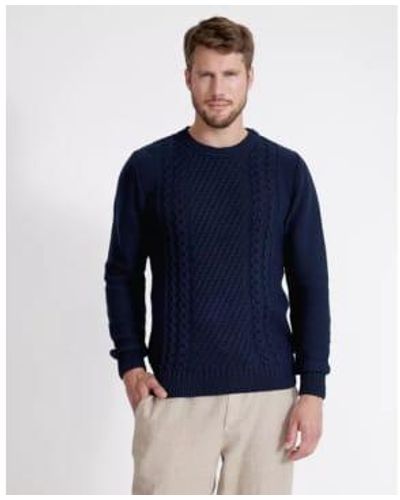 Holebrook Botvid Crew Neck Sweater - Blu