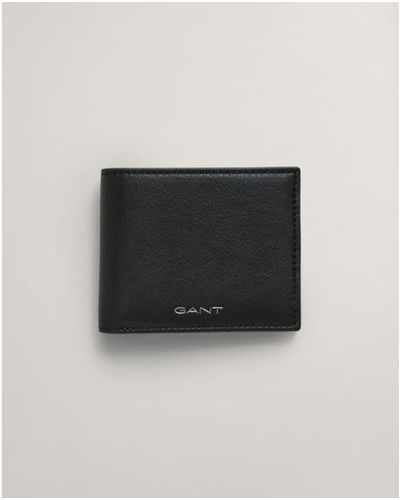 GANT Black Leather Bifold Wallet 9970066 005