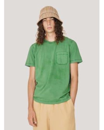 YMC Wild Ones Pocket T-shirt M - Green