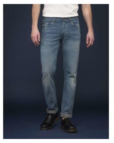 Lee Jeans S Regular Tapered Slir L32 - Azul
