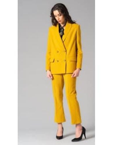 Etiem Mustard Corduroy Jacket S - Yellow