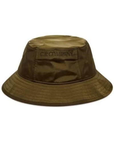 C.P. Company Sombrero cubo cromo ivy green - Verde