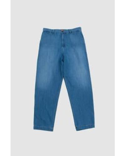 Barena Canasta Trousers Hoc Stone 52 - Blue
