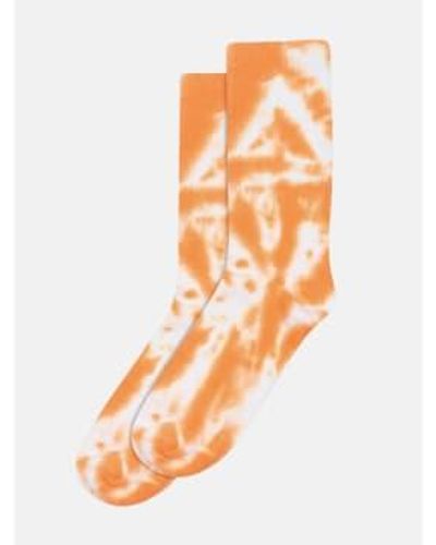 mpDenmark Adler Ankle Socks Carrot Curl - Arancione