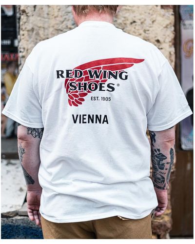 Red Wing Vienna Special T-shirt White - Multicolour