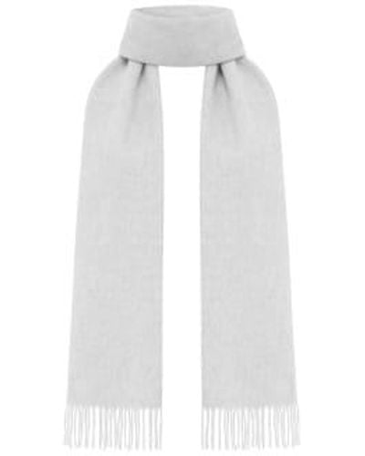 Les 100 Ciels Toby Scarf Onesize - White