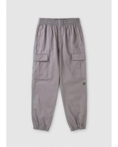 BBCICECREAM S Overdyed Cargo Trousers - Grey