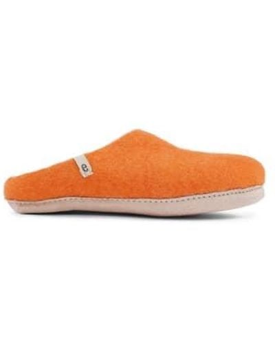 Egos Farbener slipper - Orange
