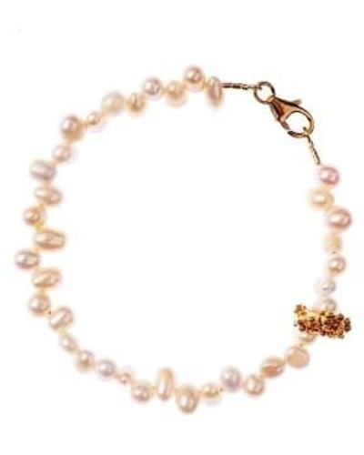 Alighieri The Calliope Bracelet Plated / Pearl - Metallic