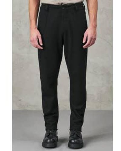 Transit S Boiled Chino Trousers M - Black