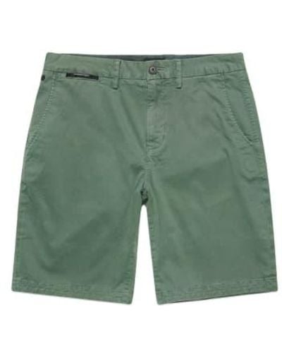 Superdry Studios Core Chino Short Thyme - Verde