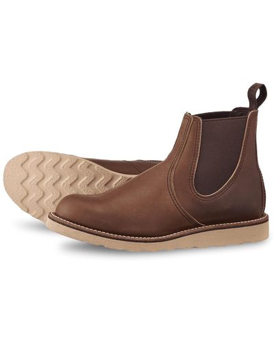 Red Wing Classic Chelsea 3190 Amber Harness - Brown