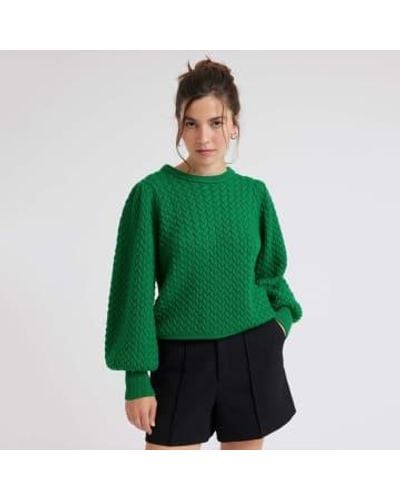 Idano Mailys Sweater Garden Size 0 - Green