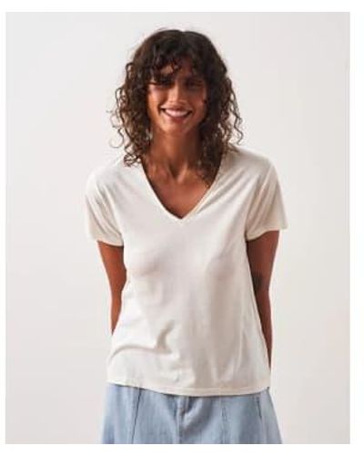 ABSOLUT CASHMERE Marilla T Shirt - Bianco