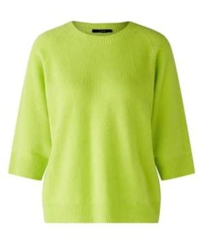 Ouí Raglan Sweater Cashmere - Green