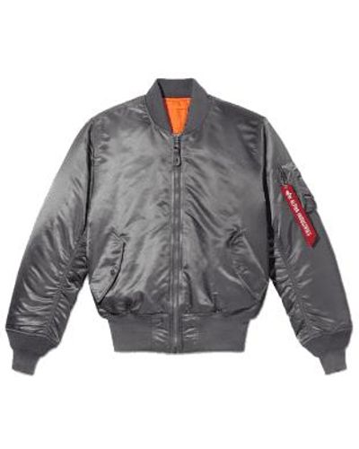 Alpha Industries Classic ma-1 jacket rep. - Grau