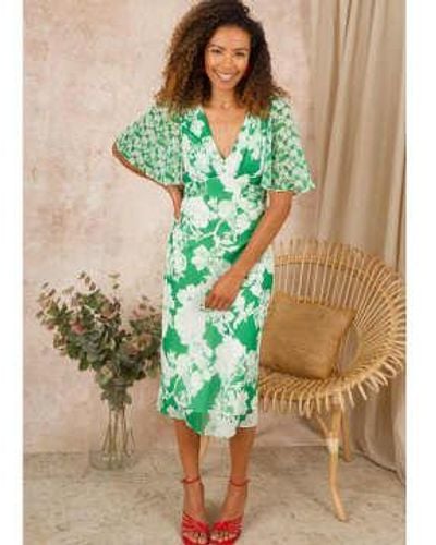 Hope & Ivy The Nellie Dress 8 - Green