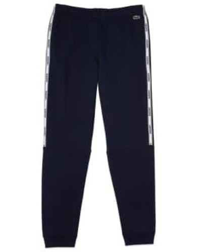 Lacoste Tape jogger Xh1208 Navy X-small - Blue