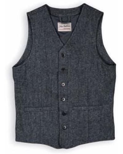 Pike Brothers 1905 Hauler Vest Dundee Gray M - Blue