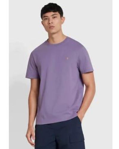 Farah Danny T-shirt L - Purple