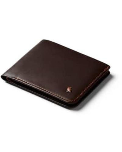 Bellroy Hide And Seek Leather Wallet Java - Marrone