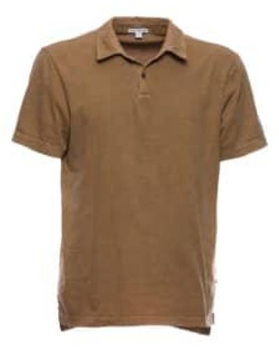 James Perse Msx3337 Bnzp T-shirt E Polo 2 - Brown