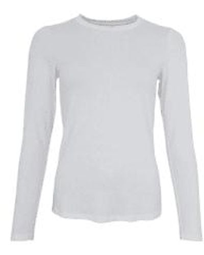 Black Colour Karla langarm t -shirt - Weiß