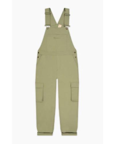 Champion Woven Utility Dungarees Olive Green