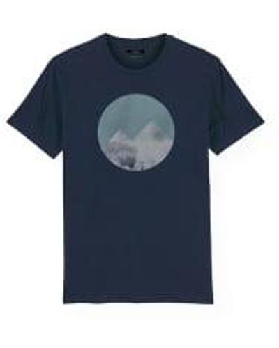 Paala Berge t-shirt french - Blau