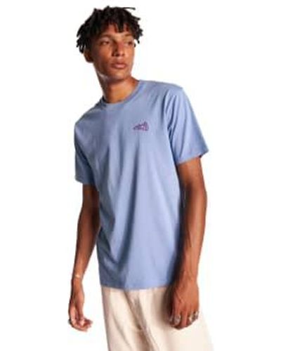 Olow Embroidered T Shirt Xl - Blue