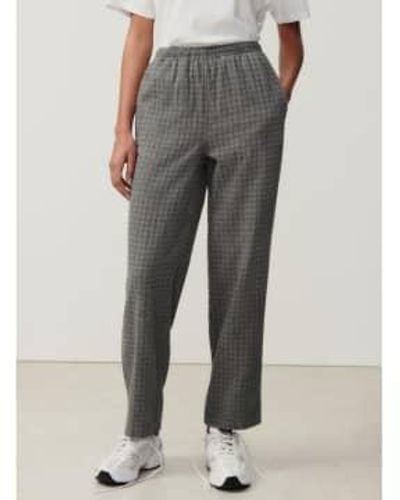 American Vintage Carreaux jogging Trousers Xs - Grey