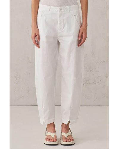 Transit Comfort Fit Trouser - White