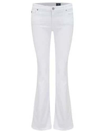 AG Jeans Bootcut Jeans In - White