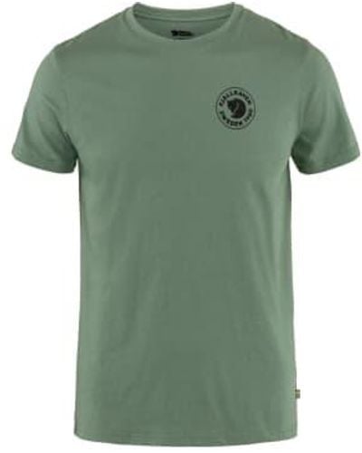 Fjallraven Fjallraven 1960 Logo Short Sleeved T Shirt Patina - Verde