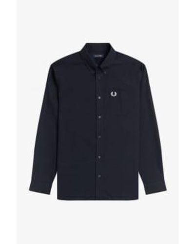 Fred Perry Chemise oxford - Bleu