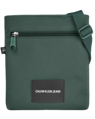 Calvin Klein Micro Flatpack Duck Green - Vert