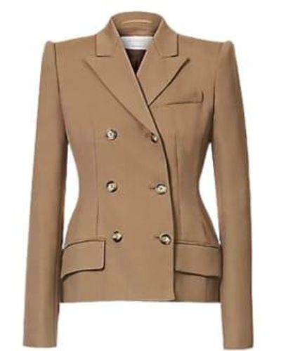 Sportmax Fitted Jacket 8 Beige - Natural