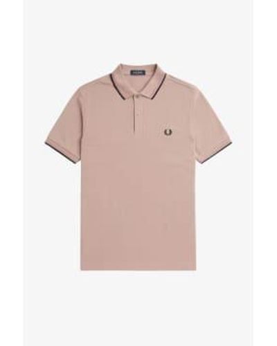 Fred Perry M3600 polo twin tipped - Rose