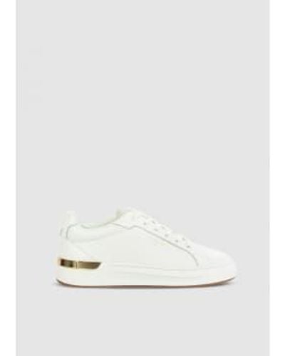Mallet Mens Grftr Trainers In - Bianco