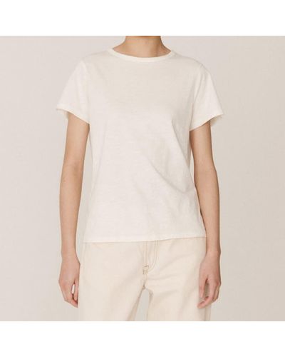 YMC Day Cotton T-shirt White - Natural