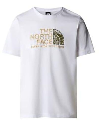 The North Face T-shirt Rust 2 Uomo - White