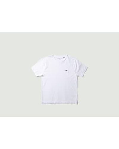 Edmmond Studios Duck Patch T Shirt 4 - Bianco