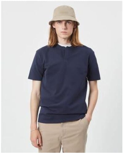 Minimum Temms T-shirt Navy Blazer S - Blue