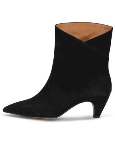 Shoe The Bear Paula Suede Boot - Black