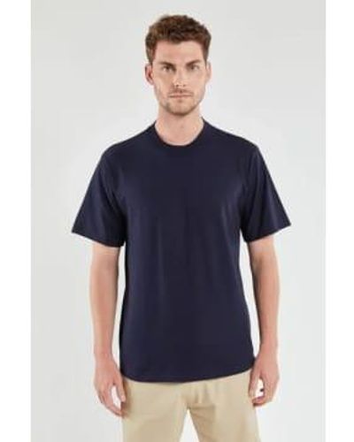 Armor Lux 72000 Heritage T Shirt - Blue