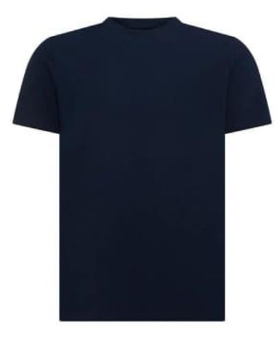 Remus Uomo Strukturiertes t -shirt - Blau