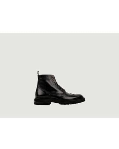 Bobbies Shoes > boots > lace-up boots - Noir